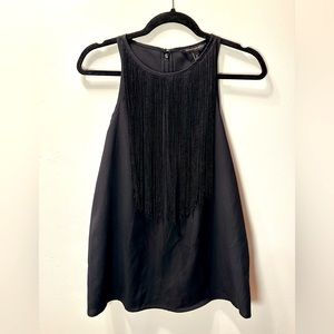 Banana Republic front fringe tank